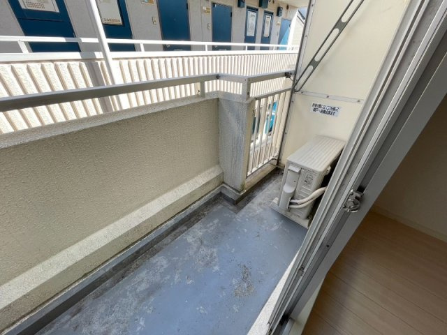 第五セントラルコーポのバルコニー