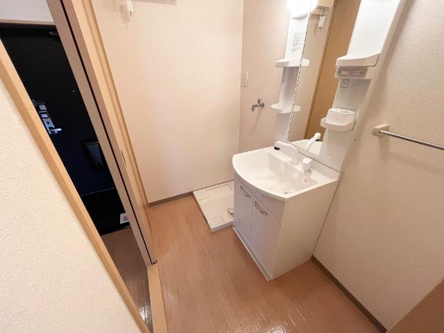 ビアンカあさひⅡの洗面所|洗面