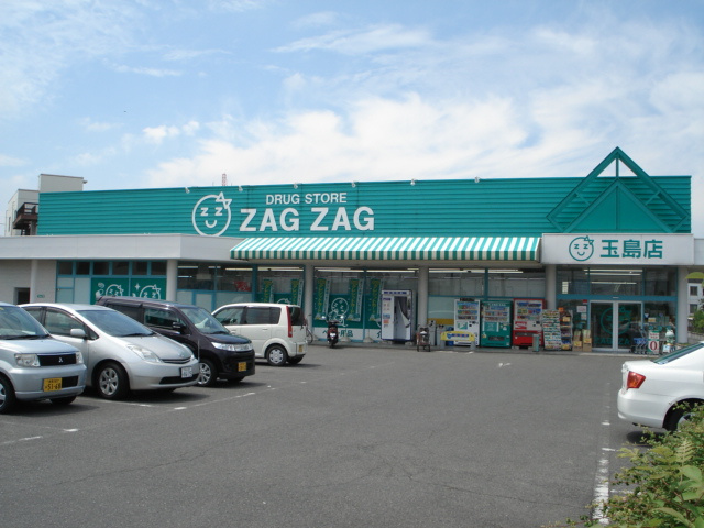 ヴァンヤードＢの周辺|ドラッグストアーＺＡＧＺＡＧまで800ｍ