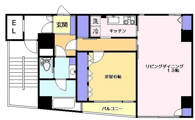 バスクコートの間取り
