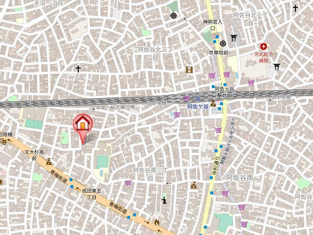 メゾン・パストラルの地図
