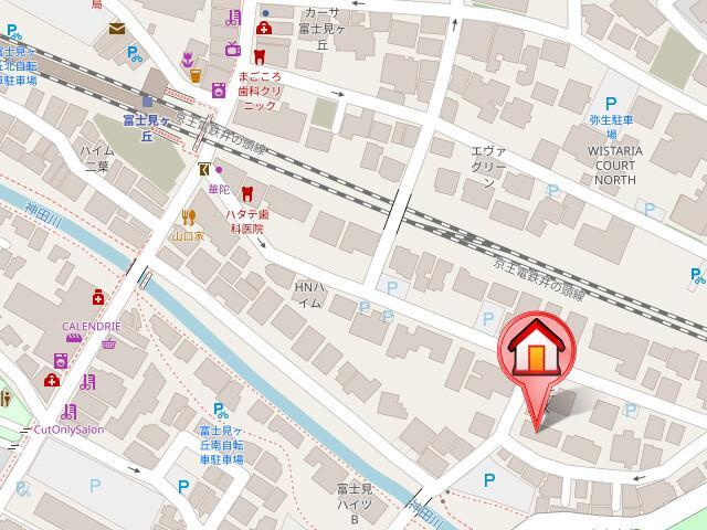 マグノリア高井戸の地図