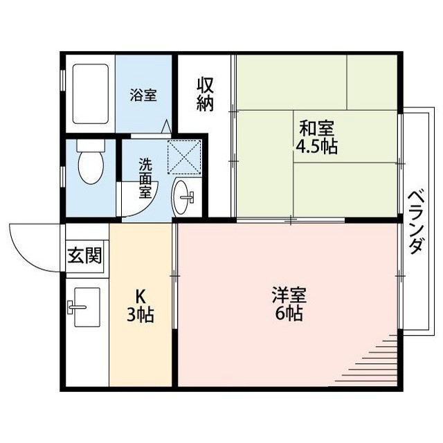 パナハイツモリの間取り