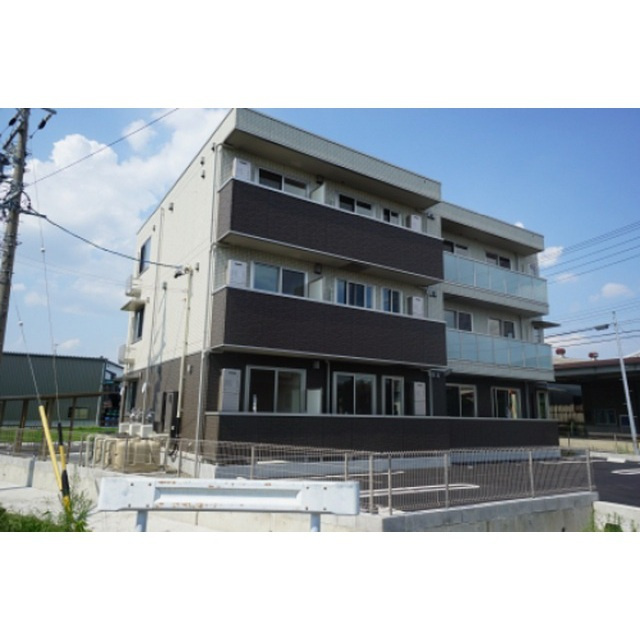 羽島郡岐南町野中５丁目のアパートの外観