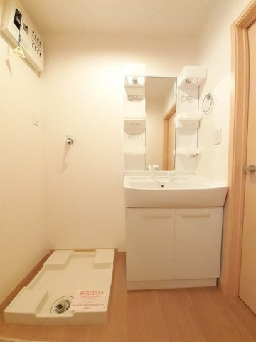 パルティールの洗面所|忙しい朝には欠かせない洗面所です
