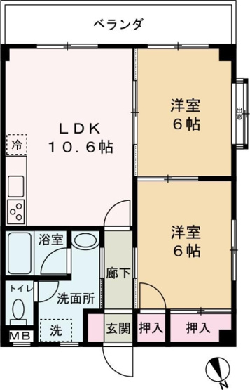 【間取り】 | アルコ・ラ・カーサ 町坪