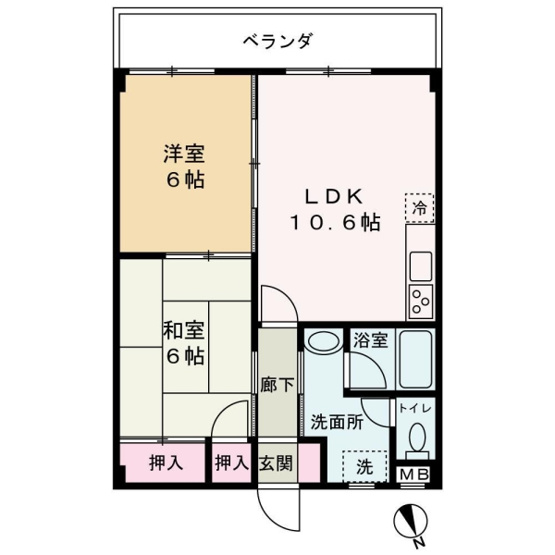 【間取り】 | アルコ・ラ・カーサ 町坪
