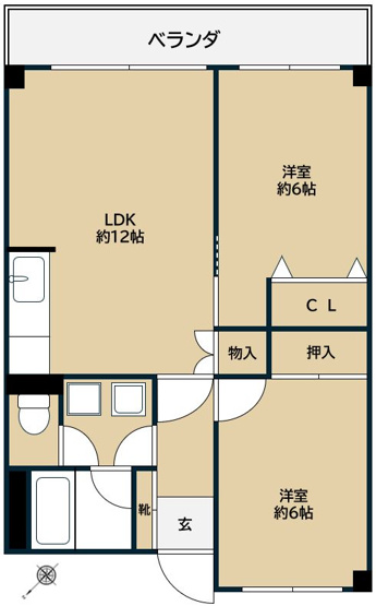 【間取り】 | グルーリャ大和