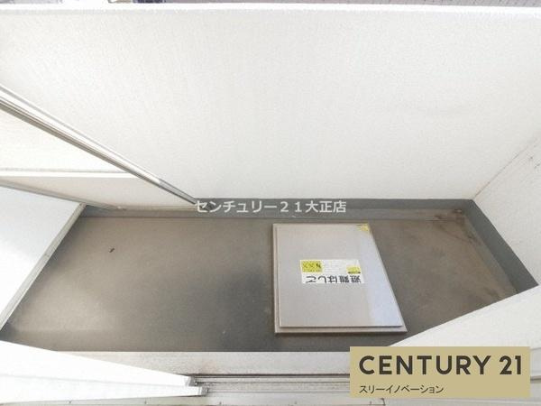 シャトー元町のバルコニー