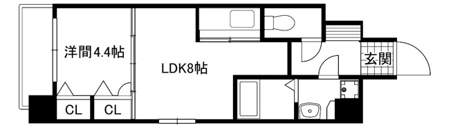 【間取り】 | エスポワール筑紫通り