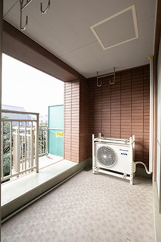 グランフォート目黒のバルコニー|※写真は同タイプ住戸です。