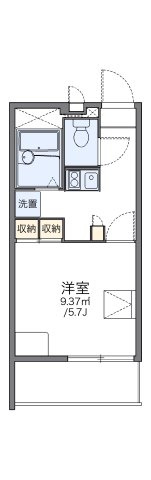 【間取り】 | レオパレスレジデンス光丘 | 代表的な間取のため実際の間取とは異なる場合があります