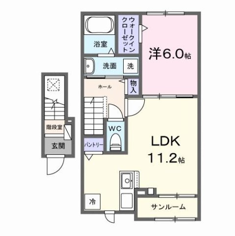 【間取り】 | サンシャインネオＢ