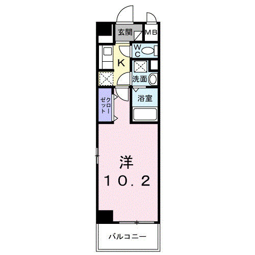 シティー柳町の間取り