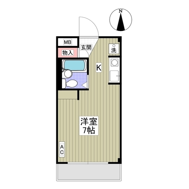 トミーハイツの間取り