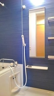 エスポワールの浴室
