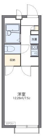 レオパレス神宮の杜の間取り