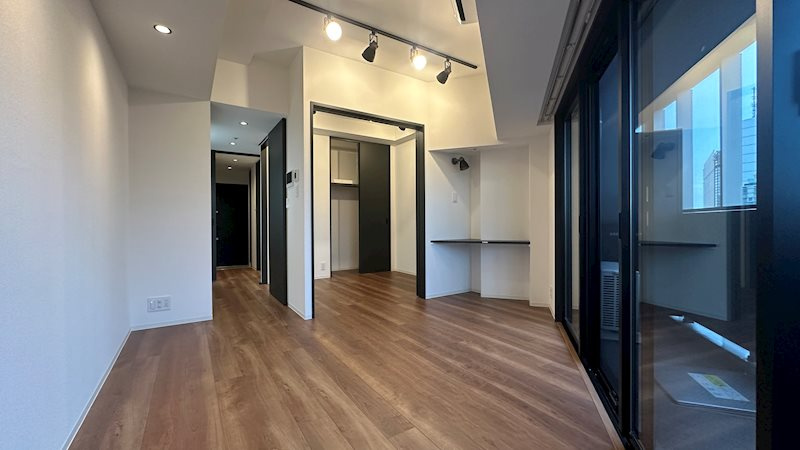 新宿区新宿１丁目の賃貸マンションの内装