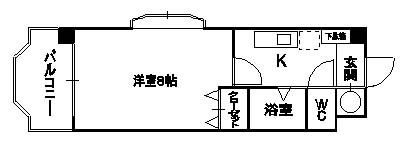 【間取り】 | ピアニシオン大橋