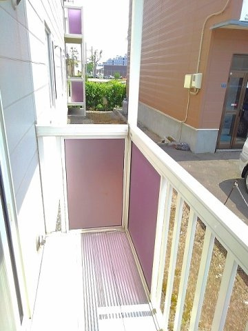 ディア月光のバルコニー