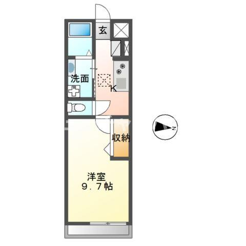 オルセー（Orsay）の間取り
