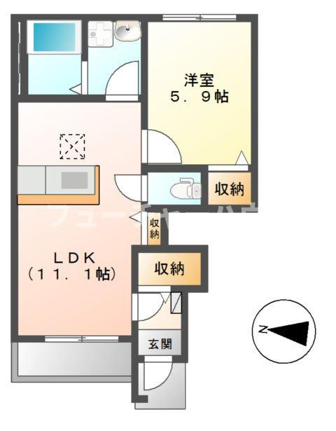 カナンの間取り