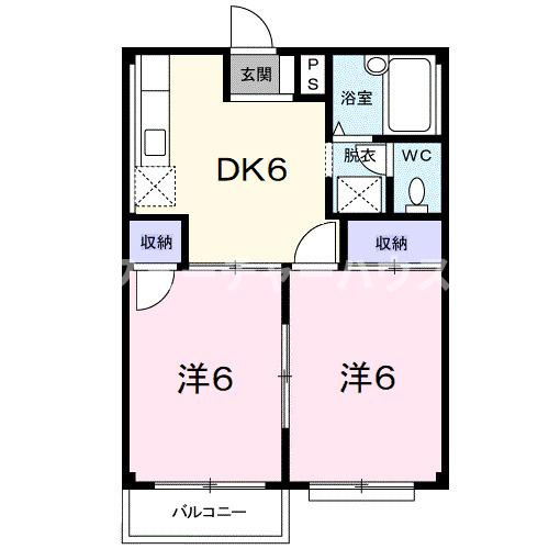 エルディム笹島の間取り