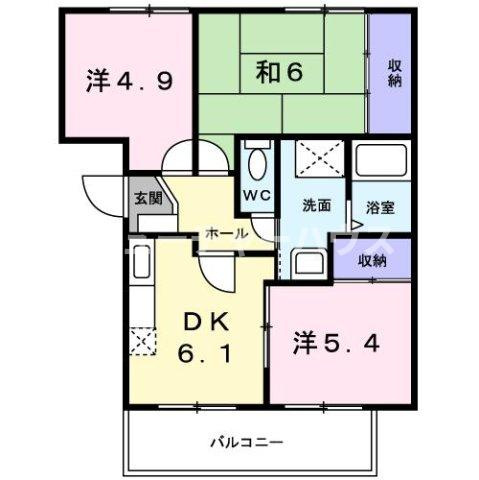 グレースフルの間取り