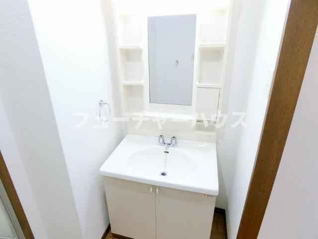 グレースフルの洗面所|忙しい朝には欠かせない洗面所です