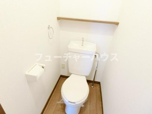 グレースフルのトイレ|ゆったりとした空間のトイレです
