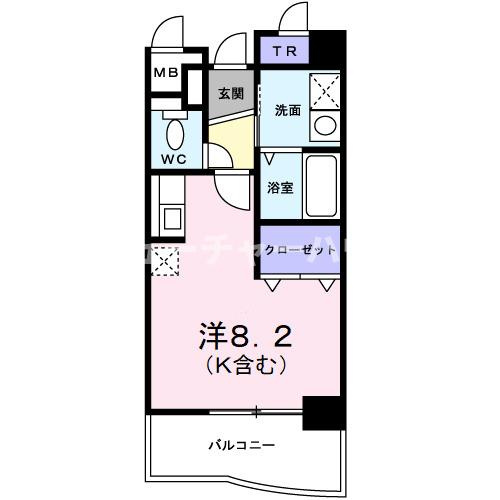 コートライブリーＮの間取り