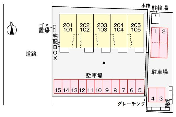 喜正の駐車場