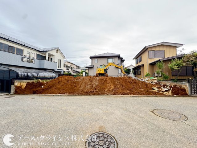 【外観】 | 柏市つくしが丘10期　全2区画 | 現況更地にてお引渡しとなるので、解体費用等の初期費用も軽減できるのも嬉しいポイントです♪注文建築用地に最適な立地です！