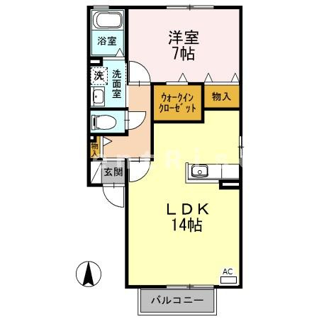 ファミール２の間取り