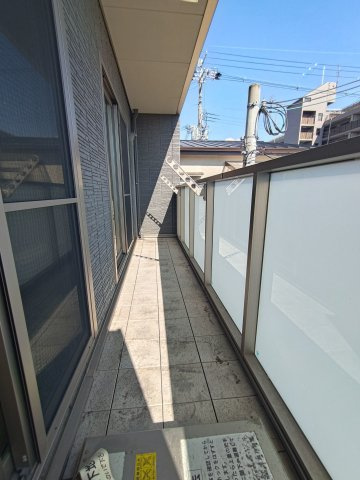 シャーメゾン下中条のバルコニー