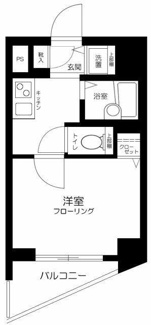 【間取り】 | スカイコート後楽園第５