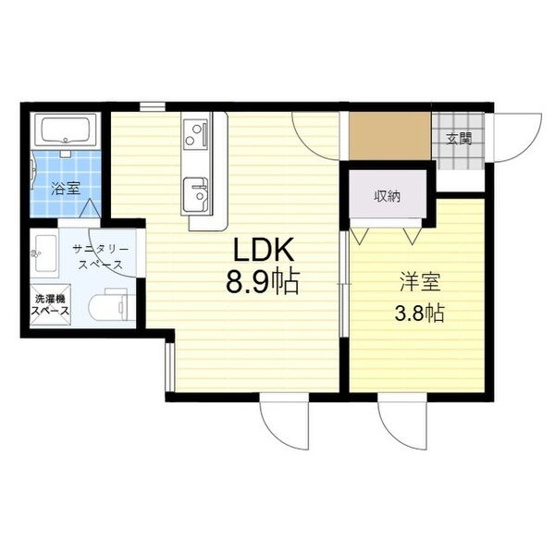 【間取り】 | LeGioie本陣駅Ⅲ(Le Gioie　HONJINSTATION3)