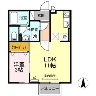【間取り】 | モナリエ東手城