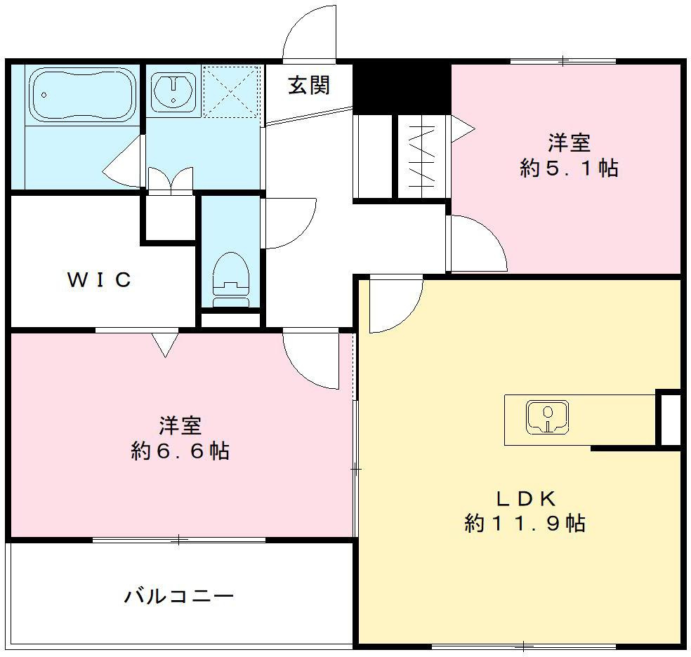 テグレ　ネーロの間取り