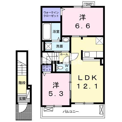 レジェンドⅡの間取り|間取図