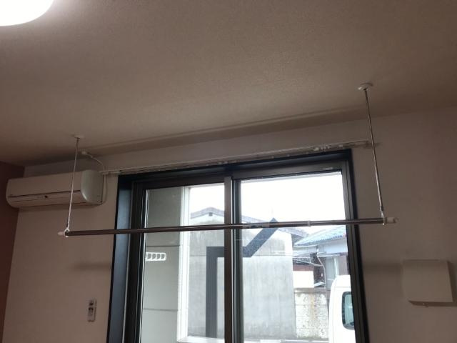 クレアハイムⅡの内装|室内洗濯干し