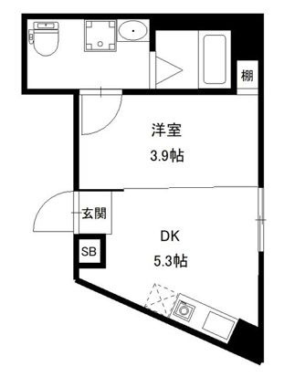 グランレジデンス四つ木　の間取り
