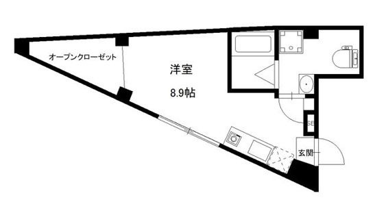 グランレジデンス四つ木　の間取り