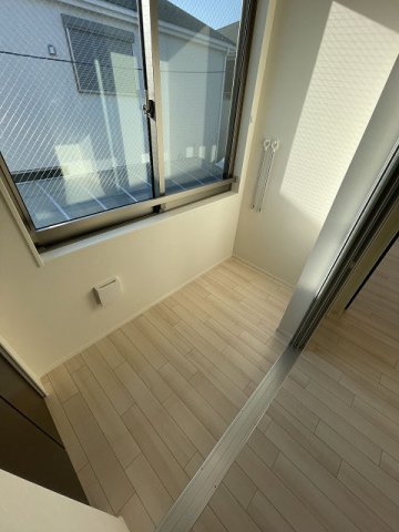 プランドール豊町のバルコニー