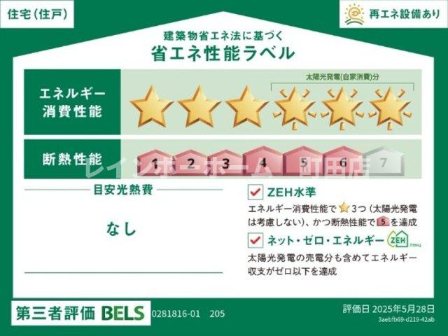 レフィナード※初期費用分割あと払いサービス利用可能物件の省エネ性能ラベル