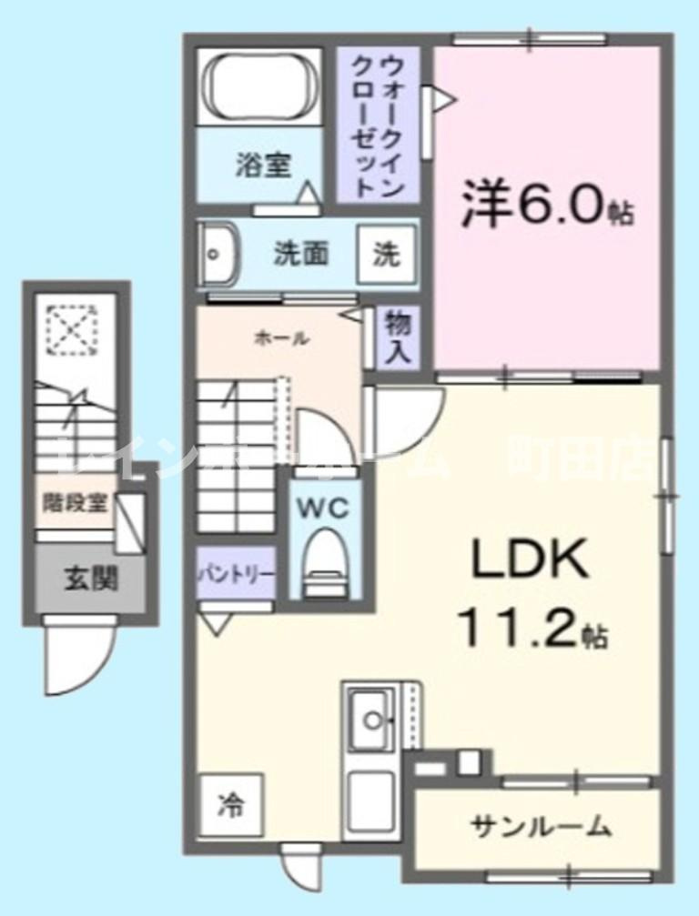 レフィナード※初期費用分割あと払いサービス利用可能物件の間取り