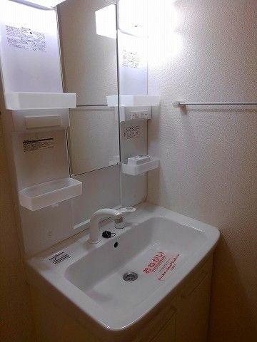 かきつばたの洗面所