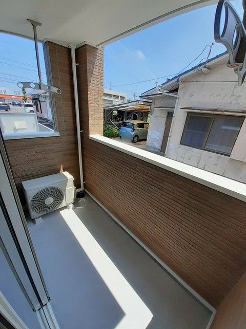 パールコート東雲のバルコニー