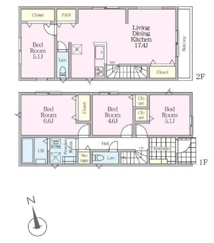 【横浜市磯子区杉田2丁目21-19全4棟新築戸建て】★仲介手数料無料★（杉田小学校・浜中学校）