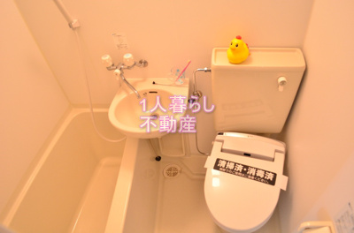 【浴室】 | Verona大井南LussoGrande | バストイレは同室です。